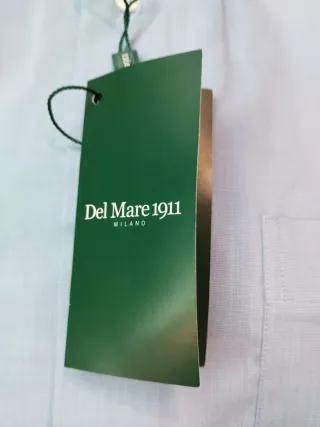 Camicia uomo Del Mare 1911 azzurra