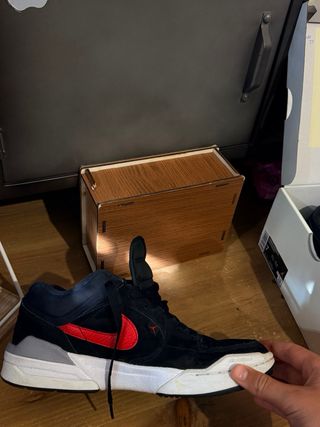 Air Jordan Stadium 90 Negras Rojas Talla 40