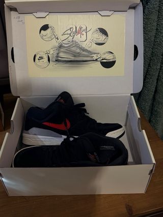 Air Jordan Stadium 90 Negras Rojas Talla 40