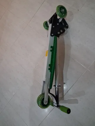 Patinete 3 Ruedas Verde 2-5 Años