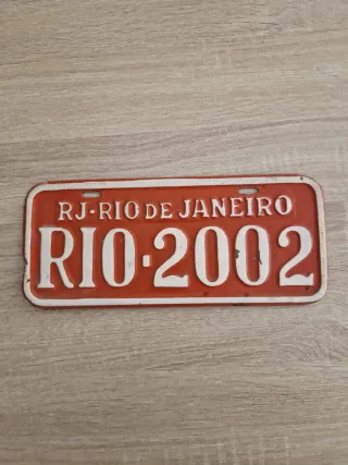 Cartel Metálico RJ Rio de Janeiro 2002