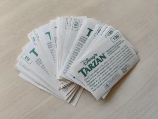 Cromos Tarzán Disney Panini