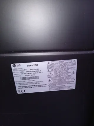 Televisor LG 55 pulgadas Negro no smart