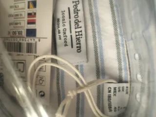 Camisa Pedro del Hierro Rayas Azul/Blanco