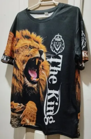 Camiseta The King León Talla XXXL. 50/60