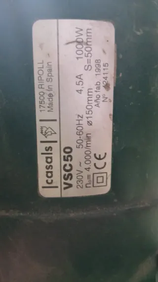 Sierra circular Casals 1000W