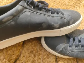 Zapatillas Zara Azul Marrón Talla 43