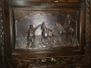 Despacho Castellano Quijote mueble Antiguo