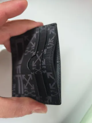 Portacarte Off-White Uomo Nero