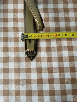 8 Juegos Manillas Vintage Bronce