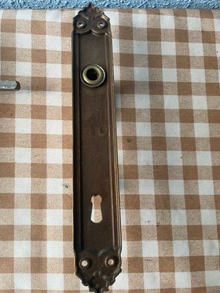 8 Juegos Manillas Vintage Bronce