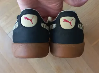 Zapatillas Puma Palermo Negras y Beige