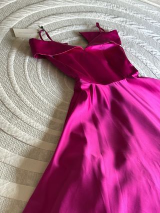 Vestido fiesta Santiago Sanchez Buganvilla