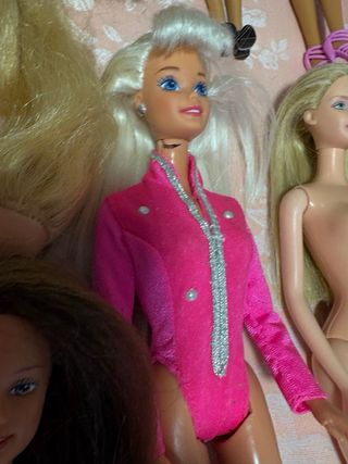 Conjunto di bambole Barbie anni '90