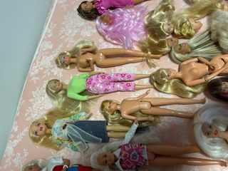 Conjunto di bambole Barbie anni '90