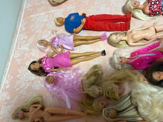 Conjunto di bambole Barbie anni '90