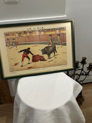 Collezione completa di litografie storiche 'La Lidia' di J. Palacios