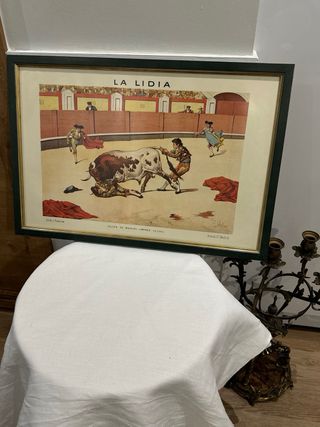 Collezione completa di litografie storiche 'La Lidia' di J. Palacios