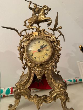 Reloj de Sobremesa de Latón