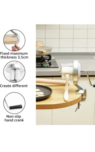 Prensa Pasta Aluminio Portátil