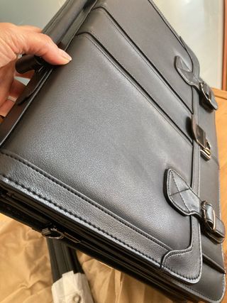 Maletín portadocumentos negro