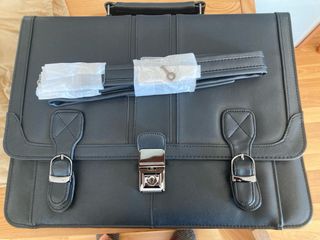 Maletín portadocumentos negro