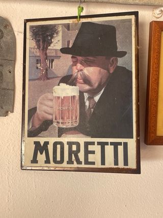 Cartel Cerveza Estrella Dorada Damm