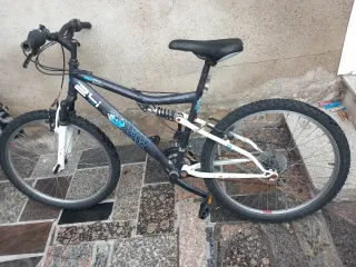 Bicicleta Montaña 24 Doble Suspensión