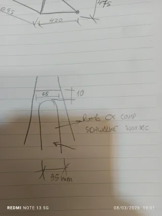 Cuadro GT Avalanche 2.0 26 Rojo