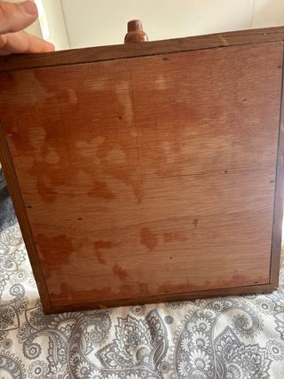 Parchis de madera antiguo