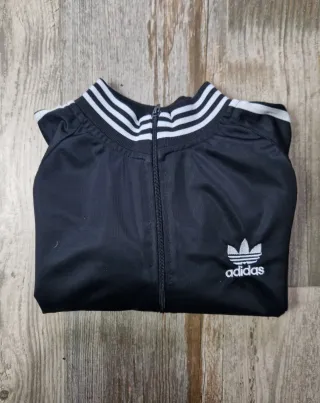 Chaqueta Adidas 3 Rayas Negra Talla XL