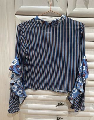 Camisa Goa Goa con volantes