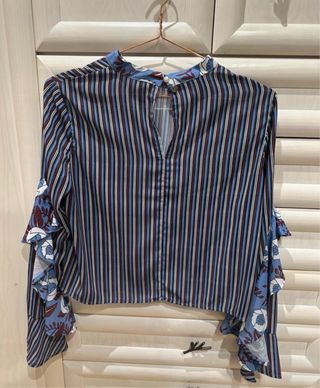 Camisa Goa Goa con volantes