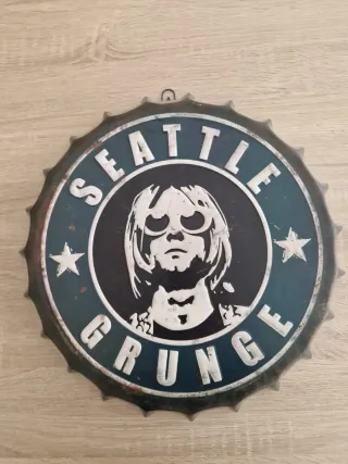 Chapa Nirvana Grunge Seattle Kurt Cobain