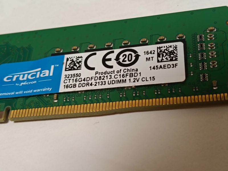 Crucial 16GB DDR4 2133MHz CT16G4DFD8213 afbeelding 2