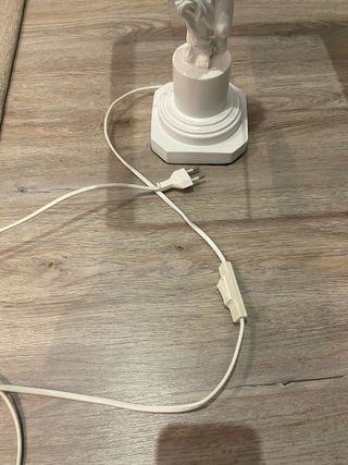 Lámpara Zara Home figura querubín