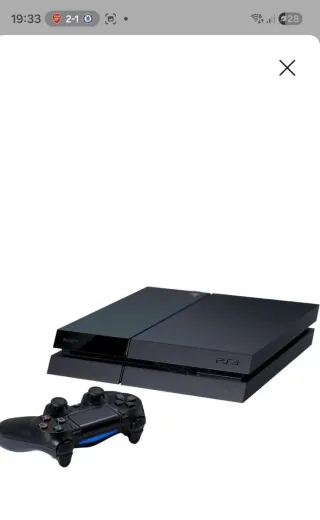 Consola Sony PS4 Negra