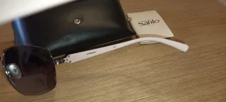 Gafas de sol Polaroid doradas y rosas