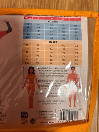 Disfraz Superhéroe Mujer Talla S