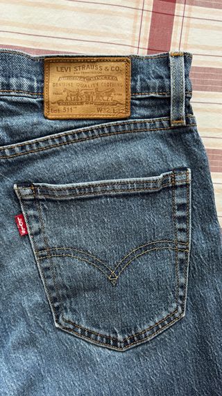 Pantalón Levis 511 Azul
