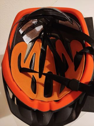 Casco KTM Factory Team BTT Negro/Naranja