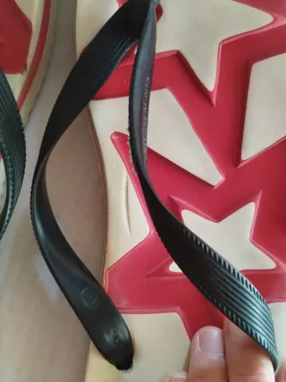 Infradito uomo NIKKORI stelle rosse bianche