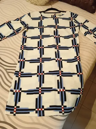 Vestido Vintage Multicolor Talla M/L