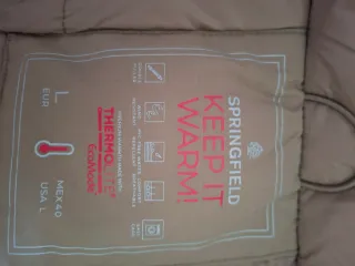 Abrigo Springfield Beige talla L