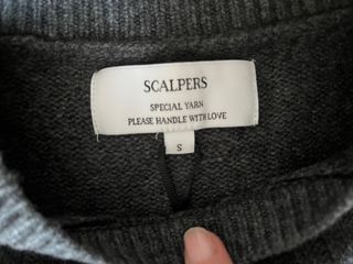 Jersey Scalpers gris con pedrería