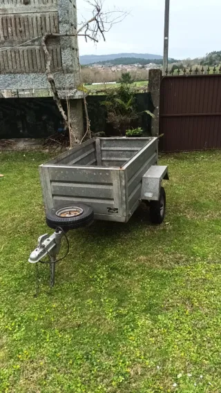 Remolque de coche galvanizado