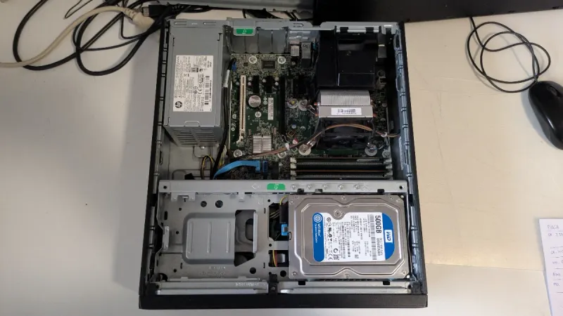 Desktop oficina HP 705 G1 SFF afbeelding 2