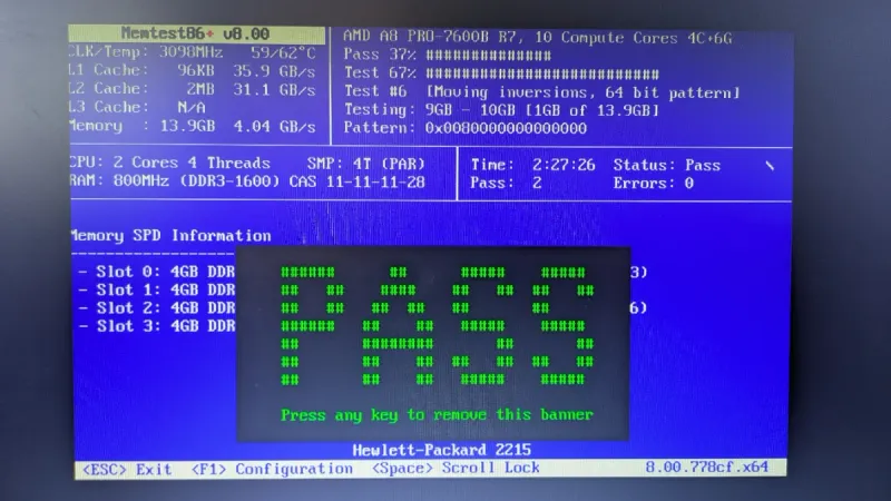 Desktop oficina HP 705 G1 SFF afbeelding 10