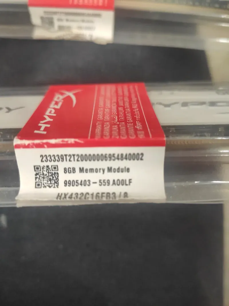 HyperX Fury DDR4 16GB (2x8GB) RAM afbeelding 3