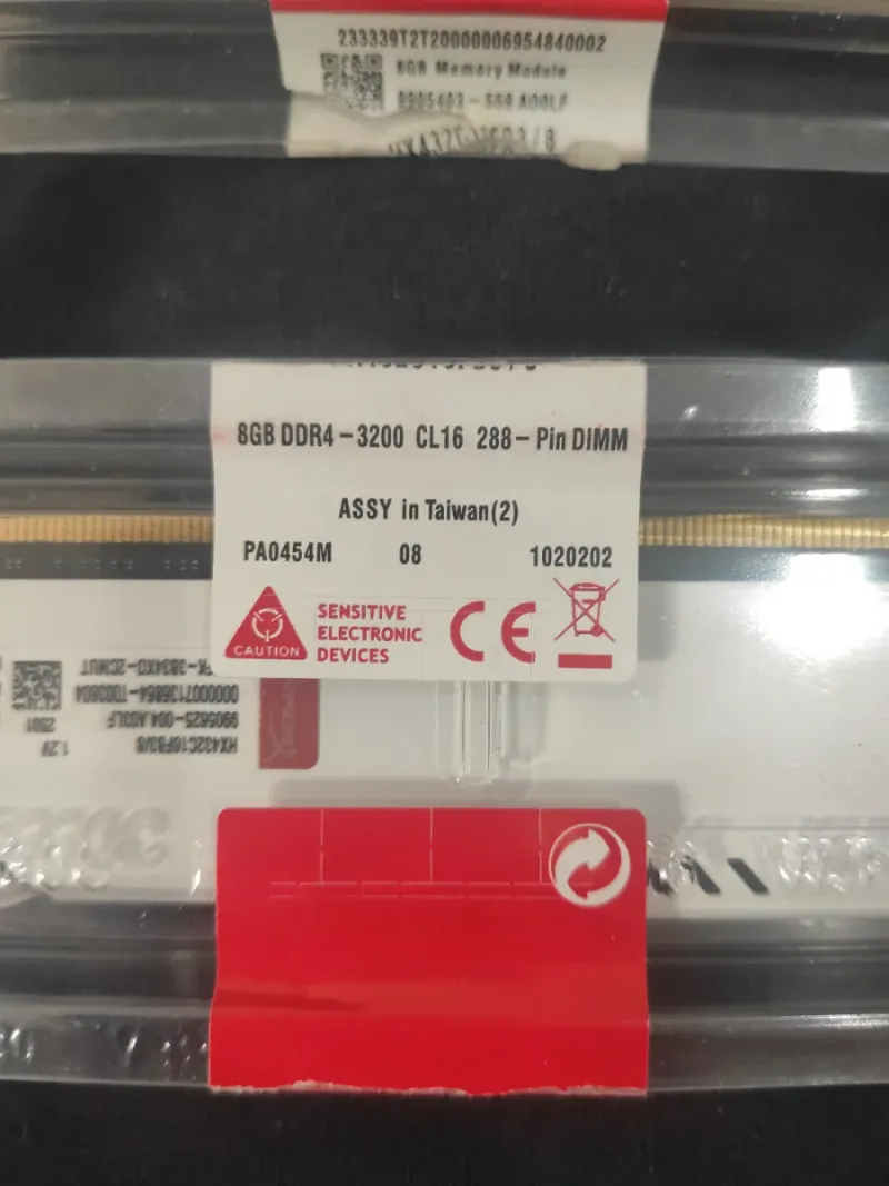 HyperX Fury DDR4 16GB (2x8GB) RAM afbeelding 4